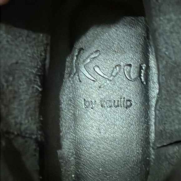 Kyu by Liqulip Russell Horton custom Italian black leather boots sz 36 5.5 6 - Picture 9 of 10